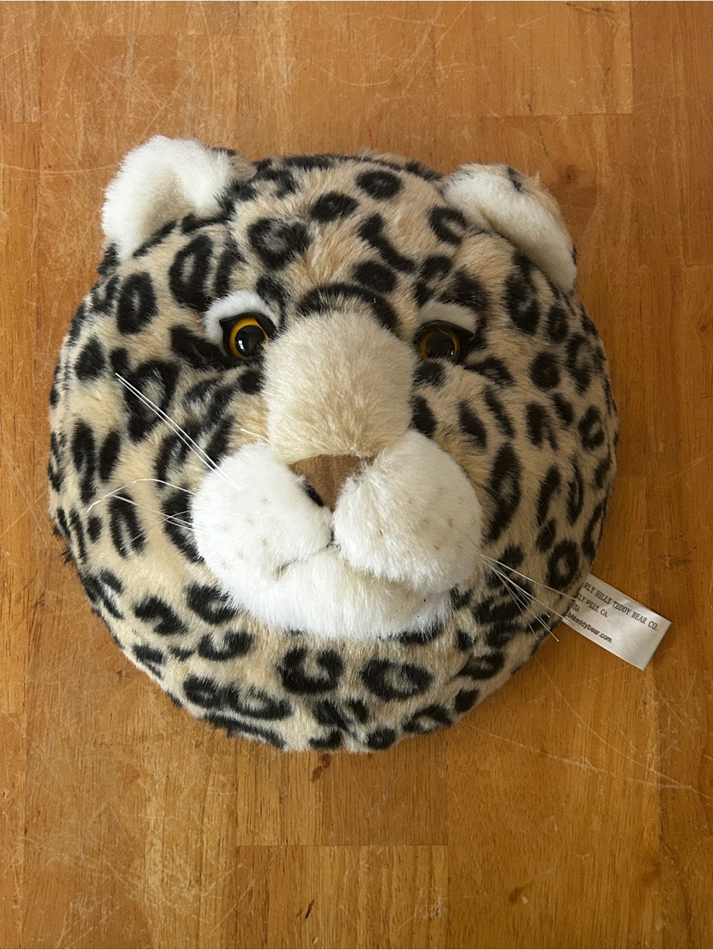 Beverly Hills Teddy Bear Company Cheetah Head Wall Mount Plush